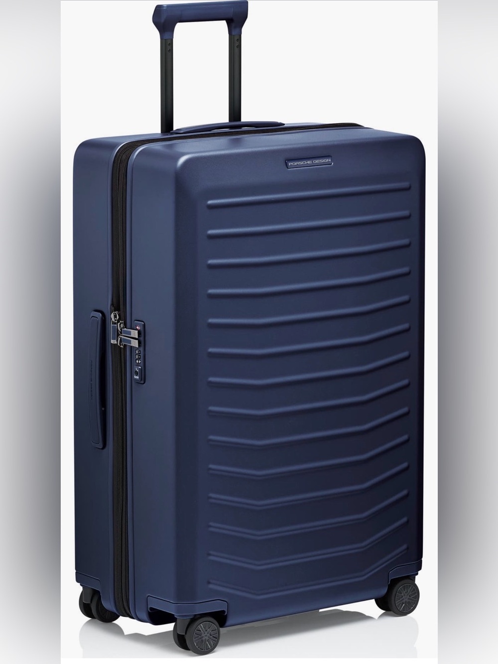 NEW Bric's Porsche design Midnight Blue Hard Shell Suitcase